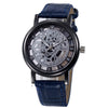 Imitation machinery Watch Men Fashion PU Leahter Men Watch Fashion Dress Business Quartz-Watch Wristwatches For Men Clock # Imitation machinery Watch Men Fashion PU Leahter Men Watch Fashion Dress Business Quartz-Watch Wristwatches For Men Clock #