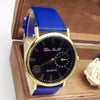 Unisex Casual Fashion Faux Leather Strap Quartz Analog Wrist Watch Unisex Casual Fashion Faux Leather Strap Quartz Analog Wrist Watch