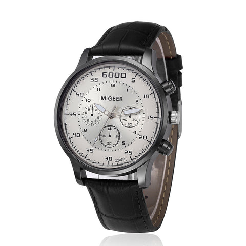 Retro Design Leather Band Analog Alloy Quartz Wrist Watch Retro Design Leather Band Analog Alloy Quartz Wrist Watch