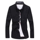 Fashion Men Shirt 2018 Spring New Brand Business Men'S Slim Fit Dress Shirt Male Long Sleeves Casual Shirt Camisa Masculina XXL