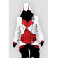 Assassins Creed 3 III Conner Kenway Hoodie Jacket Aassassins Creed Costume Connor Cosplay Novelty Sweatshirt Hoody Jacket Men