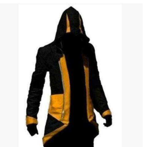 Assassins Creed 3 III Conner Kenway Hoodie Jacket Aassassins Creed Costume Connor Cosplay Novelty Sweatshirt Hoody Jacket Men