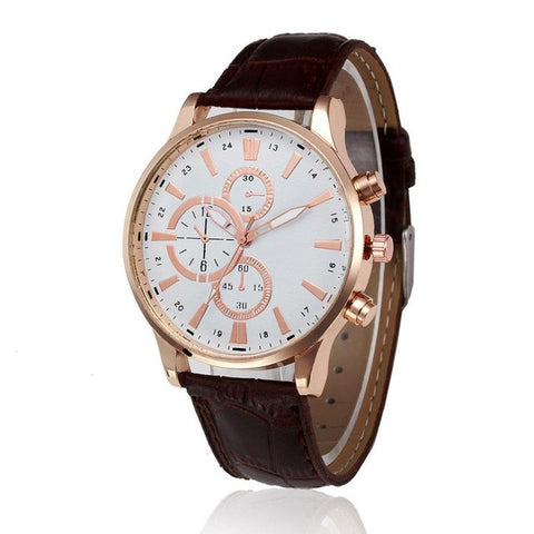 Women's Fashion Watch 2017 Retro Design Leather Band Analog Alloy Quartz Wrist Watch relogio masculino Clock Montres Hommes