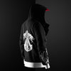 2017 Autumn Winter Assasins Creed Hoodie Men Black Cosplay Jacket Costume Fleece Lined Assassins Creed Mens Hoodies Jackets
